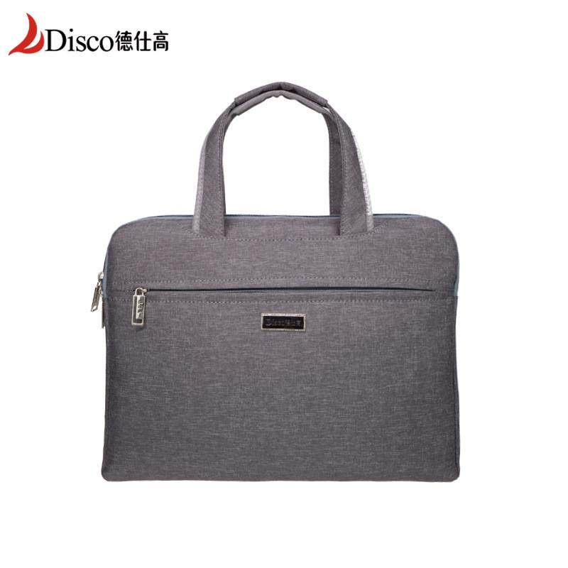 德仕高9113时尚电脑包牛津布多功能收纳包会议袋文件袋现货批发厂