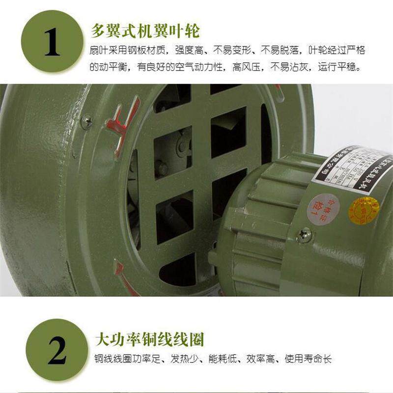 鼓风机家用助燃锅炉吹风机炉灶小型离心式风机拱门高压风机
