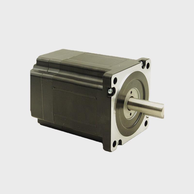 两相86高速闭环径5.0nm机身长107mm轴步进电机14mm