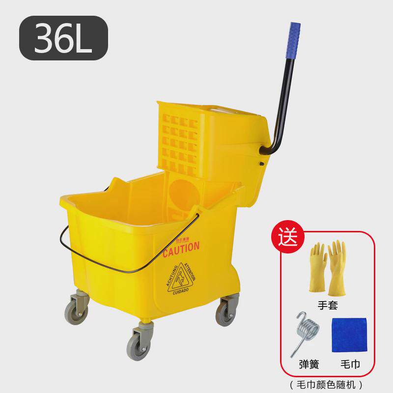 10n拖布水器拖把挤墩布榨水车头拖地桶挤水桶拖把桶商家用长方形