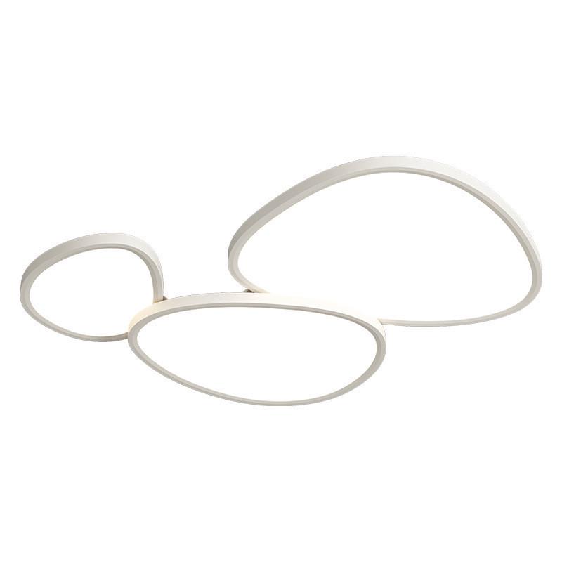 热销鹅卵石普瑞护眼客厅主灯云朵吸顶灯现代简约大气中山灯具2024