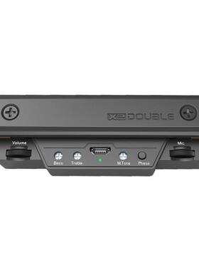 doublex2德民谣吉他拾音器博无线免开孔专业木吉他加振拾音器