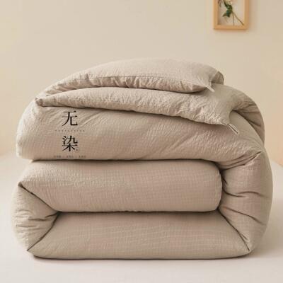 A类原棉大豆被全棉母婴级单双人大豆纤维被加厚冬被子春秋被夏被