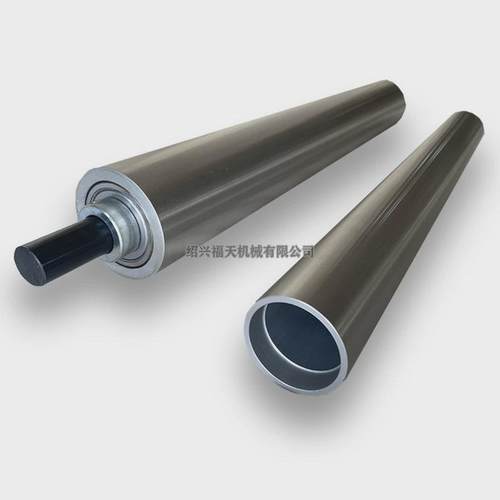 OEM铝合金导辊HV700阳极硬质氧化铝合金导辊茶色硬氧铝合金辊筒