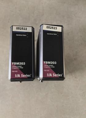 议价福克斯波罗I/A SERIES模块FBM203 原装拆机件二手