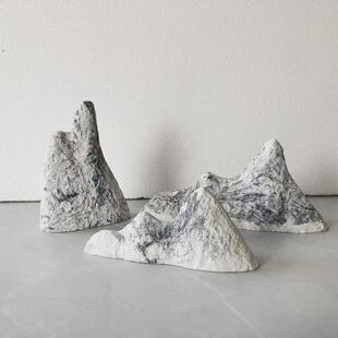 太湖石山峰摆件工艺品家居摆件景观创意家居饰品树脂室内