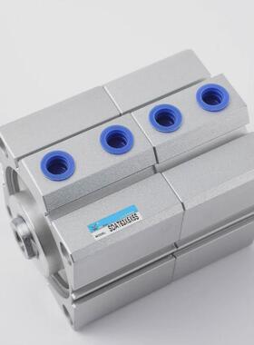 薄型力多位置双行程倍增压气缸sdat32/40/50/63-10/20/25/30/40-s