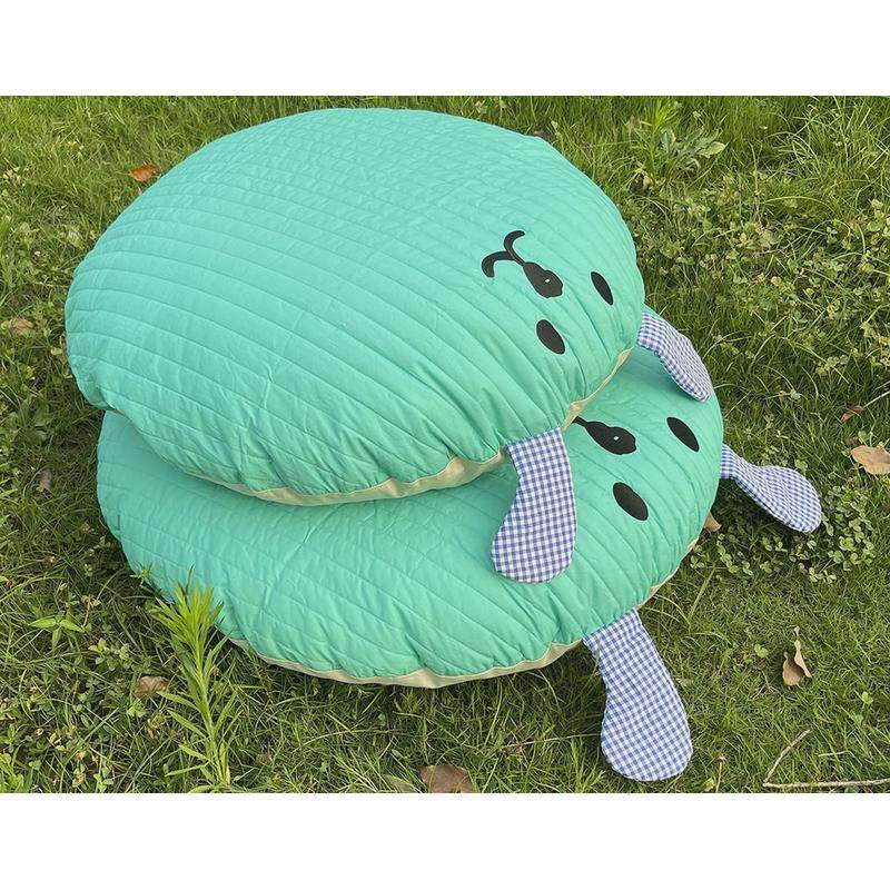 现货全棉毛可爱坐垫宠物窝圆形绗棉不黏柔软可拆卸狗猫深度睡眠床,宠物/宠物食品及用品,狗窝/屋/帐篷/沙发,淘宝优惠券,粉丝福利购,淘宝优惠卷