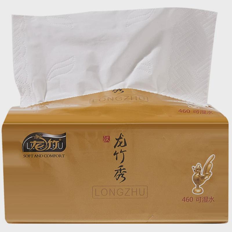 龙竹纸巾抽纸包装龙竹秀家用实惠装面巾纸婴儿母婴干湿两用加厚图片