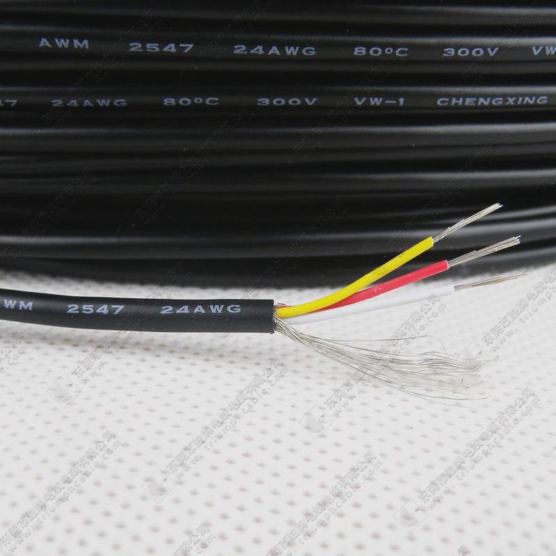 2733-24awg2-10芯105°多芯电源线直销工厂一卷起批