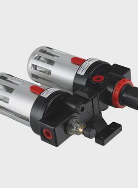 塑壳黑色亚德客型bc二联件气源处理器油水分离器调压过滤器