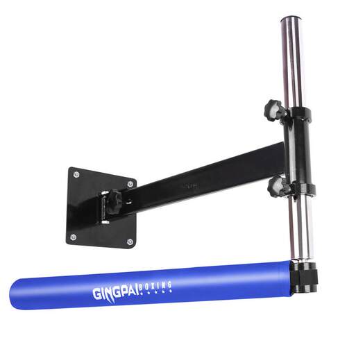 墙挂式拳击旋转棍靶壁挂可收起速度球灵敏闪避拳训练沙袋靶子器材