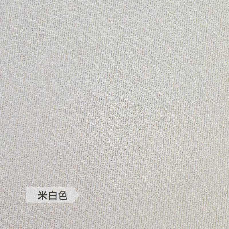 白色地毯暖色轻奢高级奶油风客厅茶几沙发铺大面积米白纯色地垫
