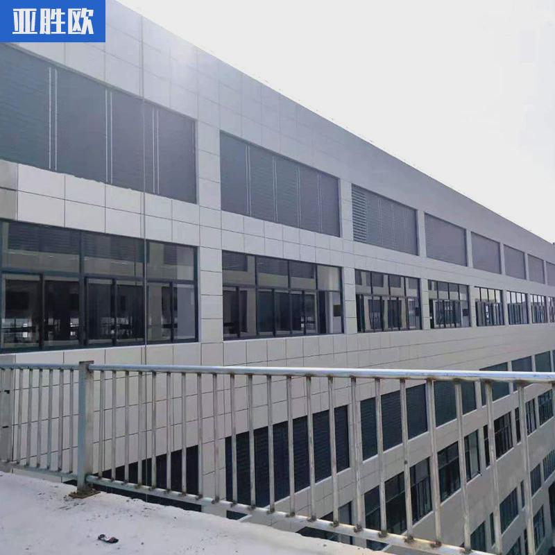 新品销售铝合金百叶窗通风承接防盗厂房固定百叶窗支持透气工程单