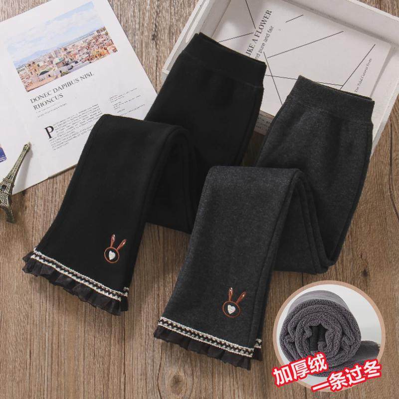 加绒打底裤外穿秋冬季弹力洋气一体绒儿童黑色,童装/婴儿装/亲子装,裤子,淘宝优惠券,粉丝福利购,淘宝优惠卷