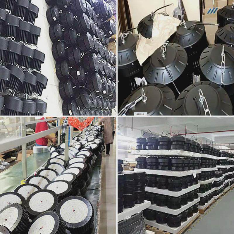 led鳍片工矿灯200w工厂灯车间仓库照明灯厂房工业灯超市球场吊灯