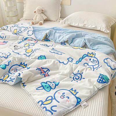 被子夏被空调被芯午睡夏天夏凉被单双人学生宿舍夏季薄款小水洗棉