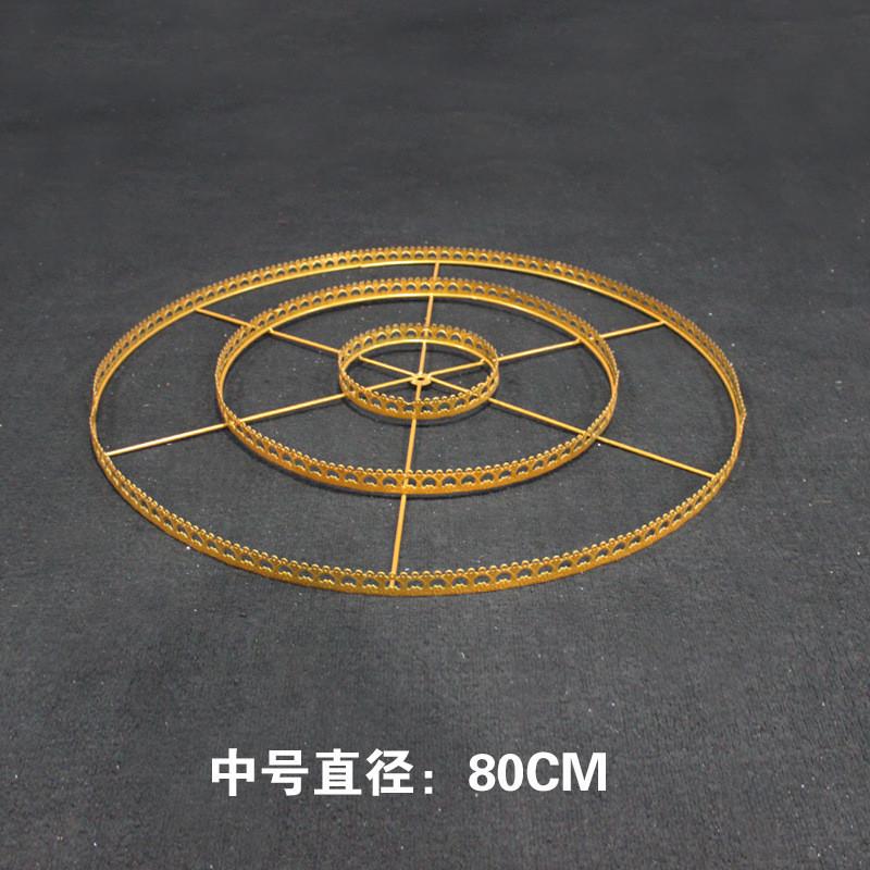 新款婚庆道具婚礼布置摩天轮婚礼堂吊顶装饰水晶菠萝珠帘挂架线帘