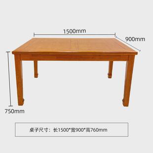 新中式图书馆阅览桌实木书桌办公桌商务洽谈桌会议桌椅组合