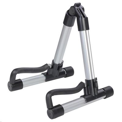 铝合金尤克里里折叠琴架便携乌克丽丽ukulele吉他架银色琴架