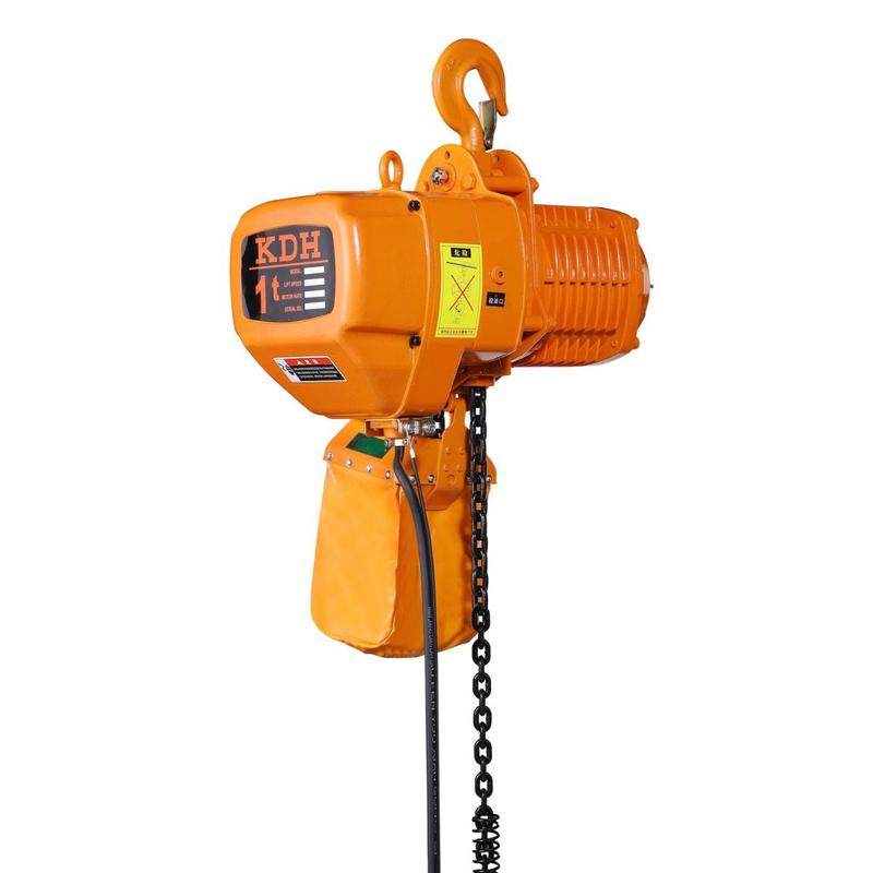 热销1吨2吨环链电动葫芦固定式起重机葫芦链条式电动葫芦挂钩配件