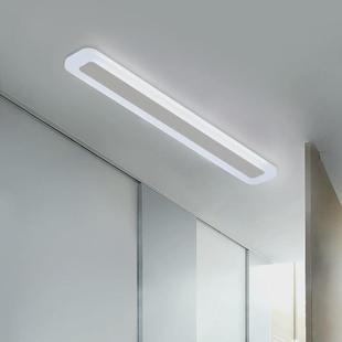led长条吸顶灯现代简约阳台家用过道走廊长方形超薄客厅玄关灯具