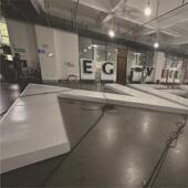 楼顶大字广告标识牌写字楼大型logo字玻璃幕墙房地产发光字点阵字