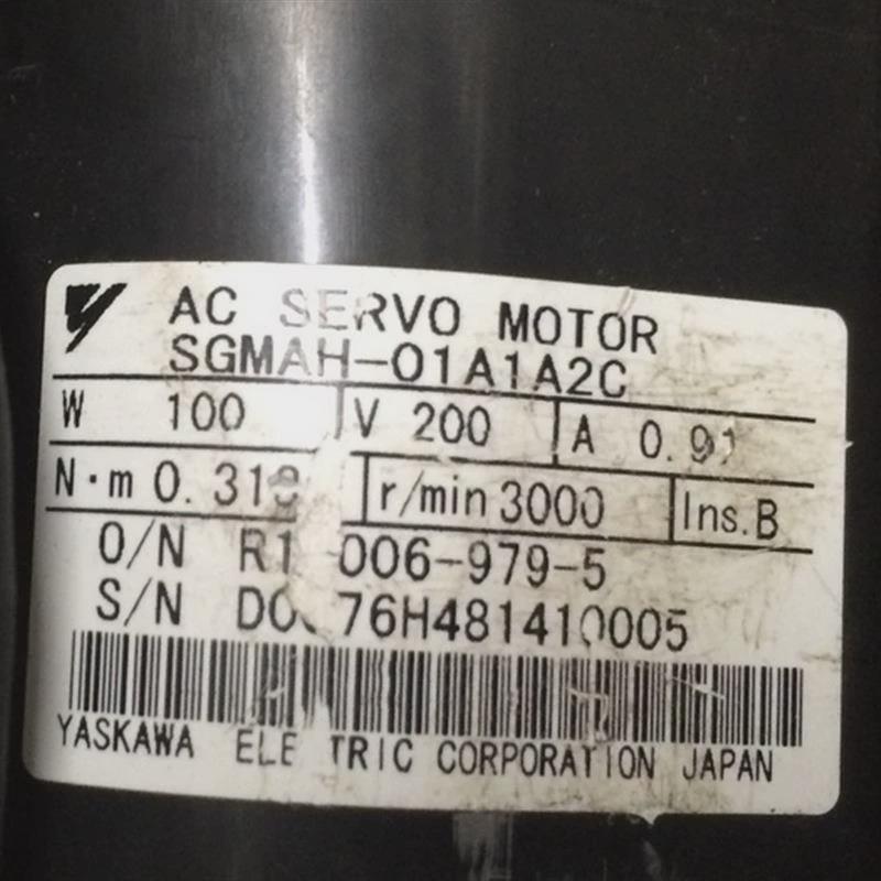 议价B037*SGMAH-01A1A2C  二手安川电机  专业销售维修一体化
