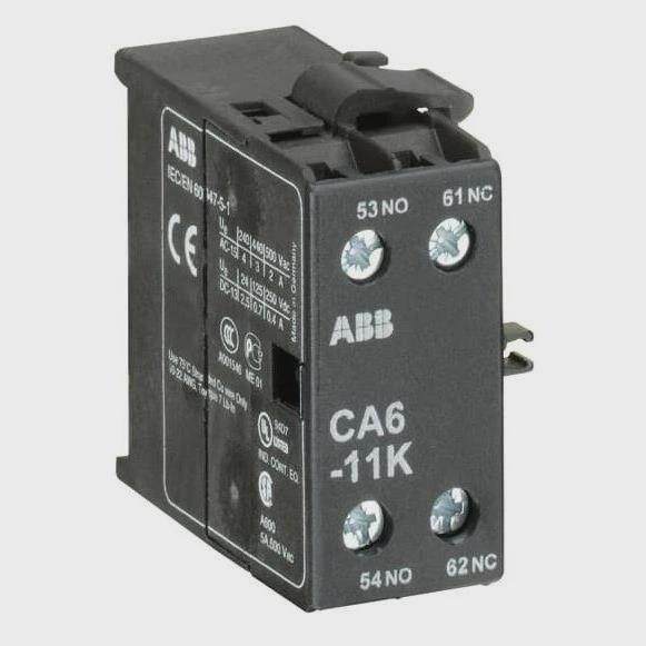 议价议价原装ABB接触器附件 侧装辅助触点 CA6-11K