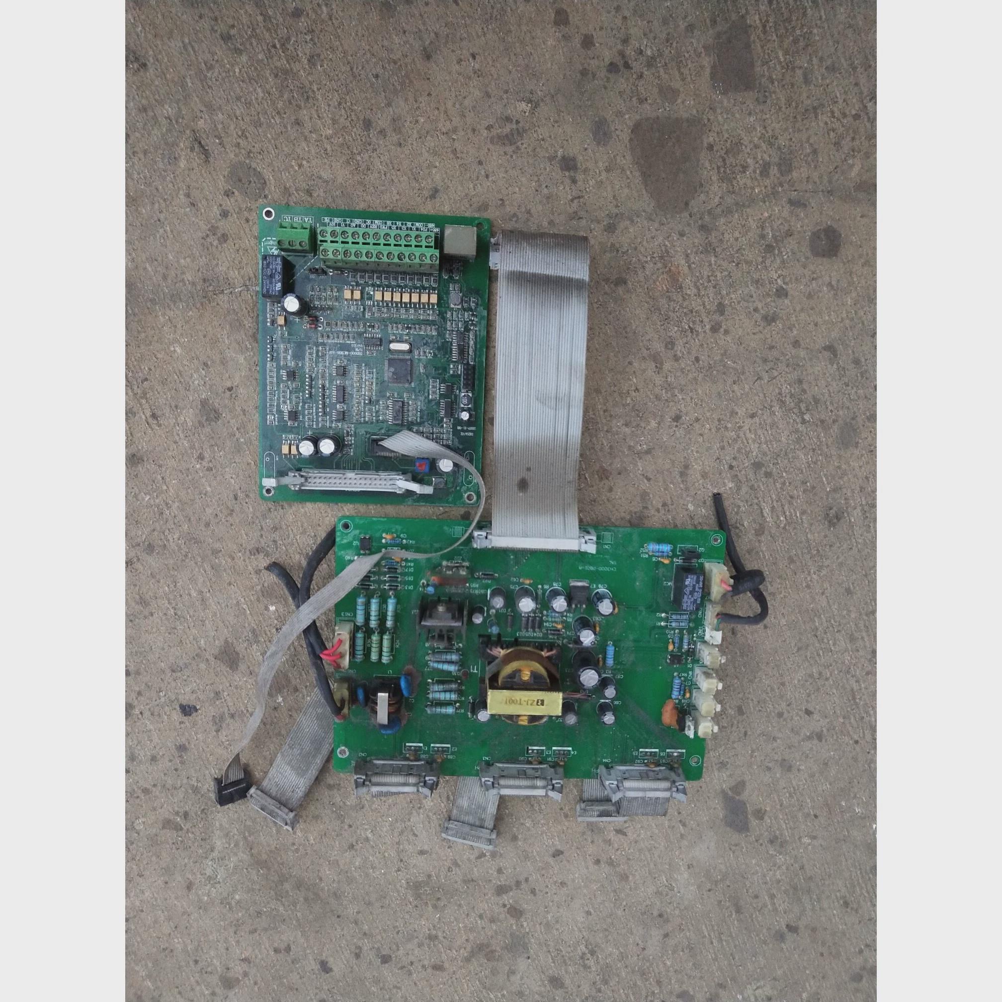 议价二手拆机万谷，vF2000变频器主板十驱动板，75KW，正常