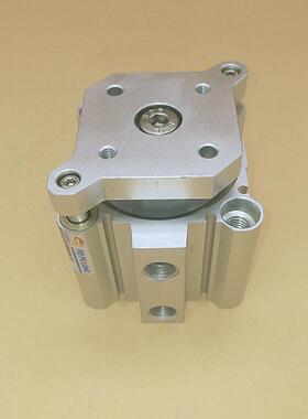 气缸薄型导杆smccdqmb80-50dzcqmb63气缸带挡板cdqmb气缸