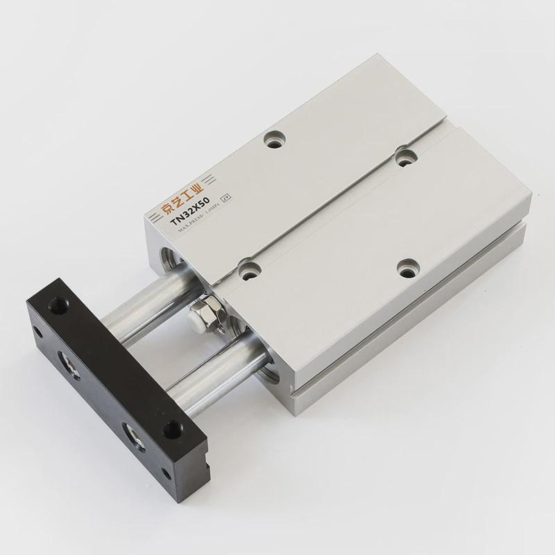 源头气缸双轴双杆tn气缸tn10/16/20/25/32x40x50x75x100双轴工厂