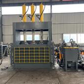 废纸不锈钢废旧金属压块成型液压打包机铁销棉花塑料立式 打包机