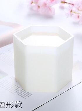 1map水晶滴胶多肉盆花盆查笔筒硅胶模具收纳盒杯子混凝土摆件石膏