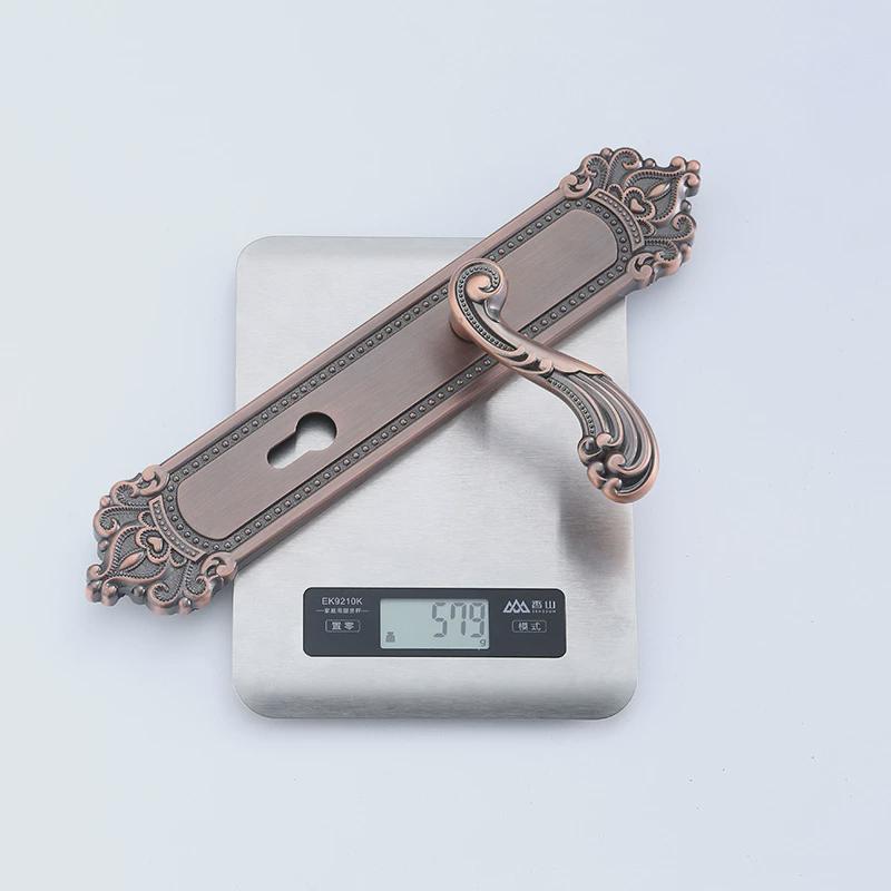 330长85孔距锁锁室内把门锁压大门锁把手欧式仿古门锁锁具定制