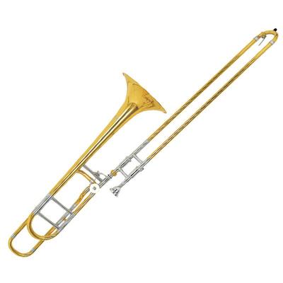 津变音jbsl-801次中音变调长号降b调转f调白铜宝管专业管乐器拉管