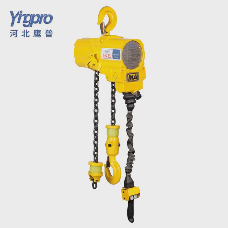 鹰风动气动葫芦厂家定制环链起重普葫芦石油化工煤矿用气动葫芦