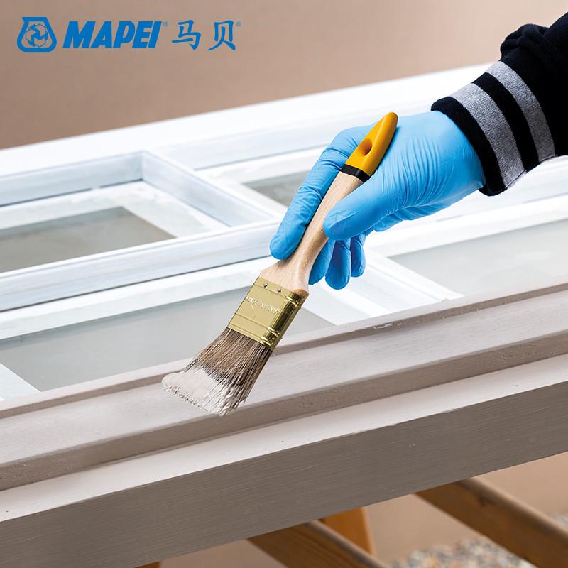 马贝MAPEI缎面彩漆6621水性木器改色油漆0.75L翻新自刷门柜改色漆