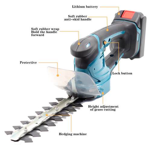 多功能小型便携式绿篱机修剪手持篱笆剪园林绿化家用机茶树绿篱机