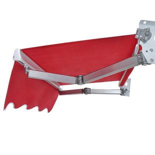 篷伸缩棚遮阳篷伸缩门面停车遮阳雨篷门店手动铝合金伸缩雨棚