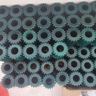 绿色聚氨酯托辊滚轮聚氨酯模压浇筑聚氨酯减震防撞器耐高温耐老化