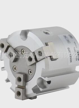 smc二爪手指爪气动三四爪气缸卡盘mhsl2-16d/3-20d/25d/32d/4-63d
