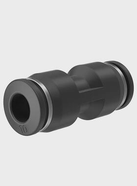 tpm朝日气动接头快速直通快插pu4/6/8/10/12/14/16变径三通pg8-6