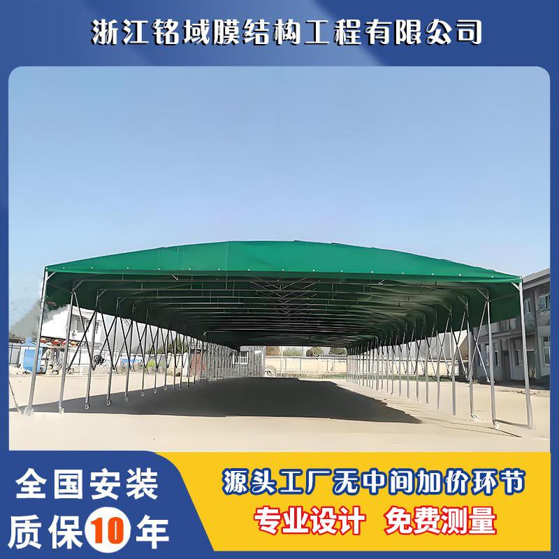 厂家直销棚电动推拉户外遮阳棚折叠伸缩室外篮球场顶棚雨棚家用