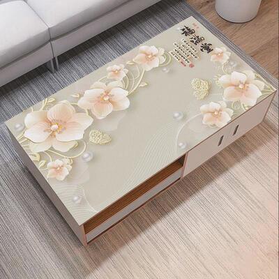 Q6833d桌垫软玻璃PVC茶几电视柜桌布家用餐桌垫防水防烫防油