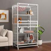 猫窝猫笼别墅超大空间三层自由家用猫房子猫屋猫柜猫笼子猫爬架
