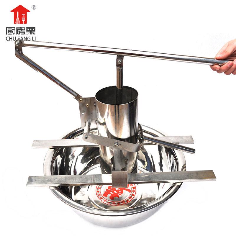 第二代加厚半自动丸子机丸子机不锈钢手动款省时省力做丸子机