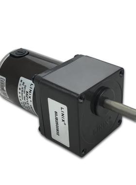 linix联宜电机、微型永磁电机、直流减速电机、55zy24-15-01/60jb