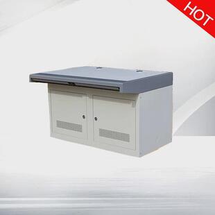 监控操作台三联双联钢木电脑机房指挥中心控制台平台台4联调度桌