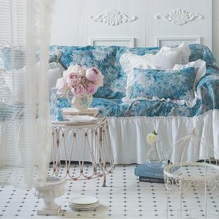 美式田园沙发垫防尘高级氛围感万能盖布全包轻奢万能套罩四季通用